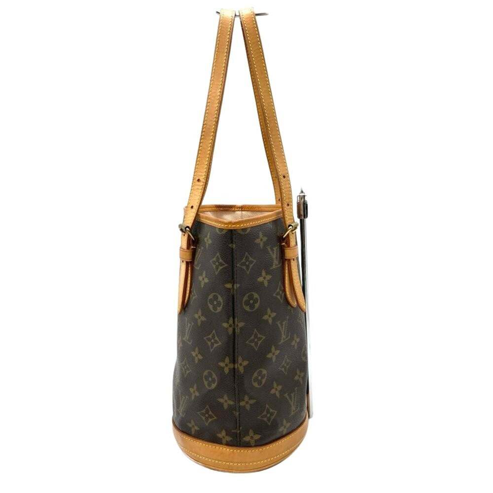 LOUIS VUITTON Brown Monogram Canvas Tote Bag - Picture 3 of 13